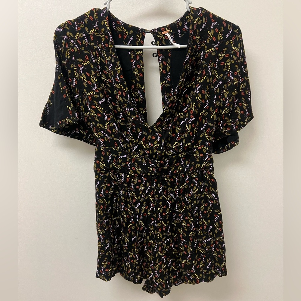 S O L D! Free People V Cut Romper